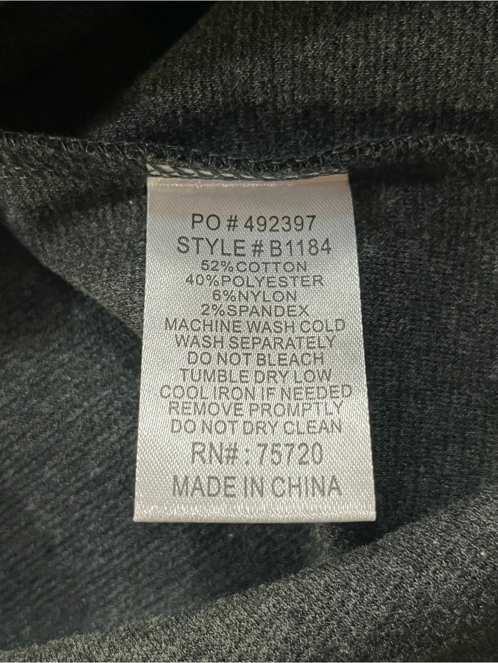 Buckle bke zip
